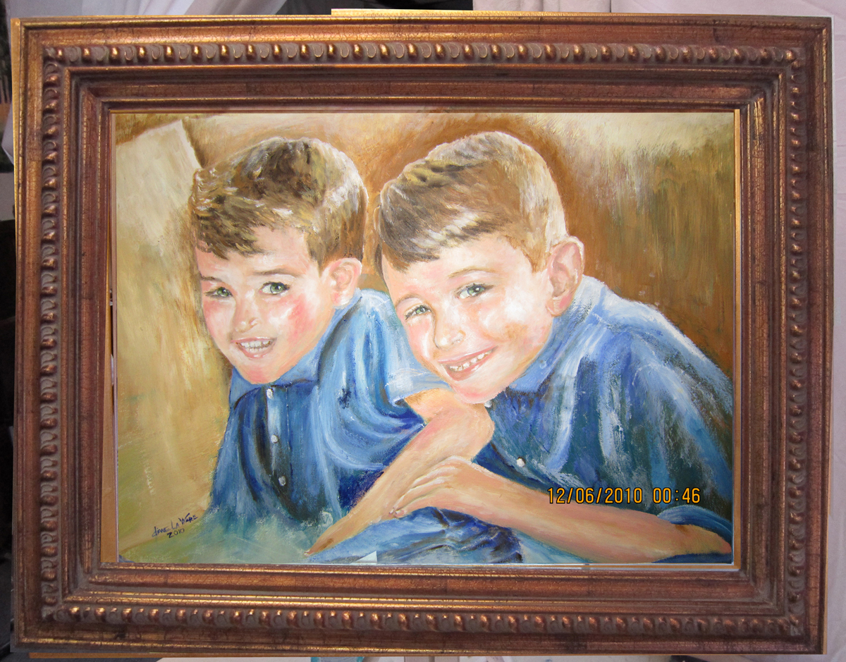 Professional Portraits oil painting originals people dogs pets homes houses scenery landscape Diane LaWare Phone 570.445.4550 Art Lessons North East area of Pa Wayne County PA